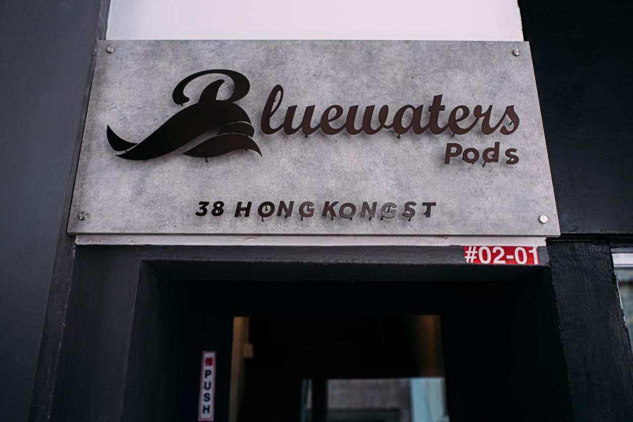 Bluewaters Pods 38 Hongkong St Pansiyon Singapur Dış mekan fotoğraf